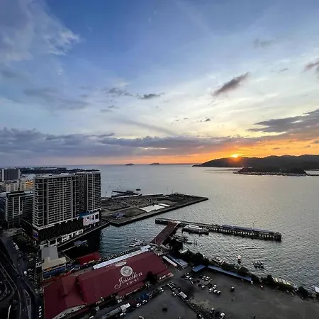 Cityscape Hideaway Suite Jesselton Quay 城市景观休閒居 Kota Kinabalu Exterior photo